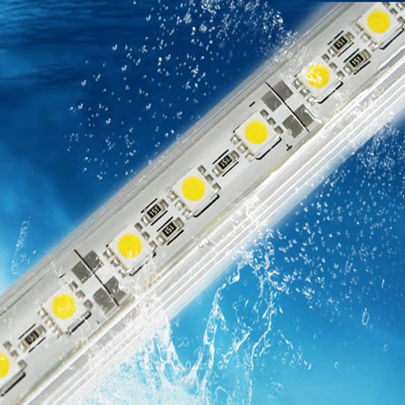 100CM led rigid strip bar lights waterproof IP68 SMD 5050 5730 Double row DC 12V 36leds RGB Warm white outdoor Lighting 5pcs/lot