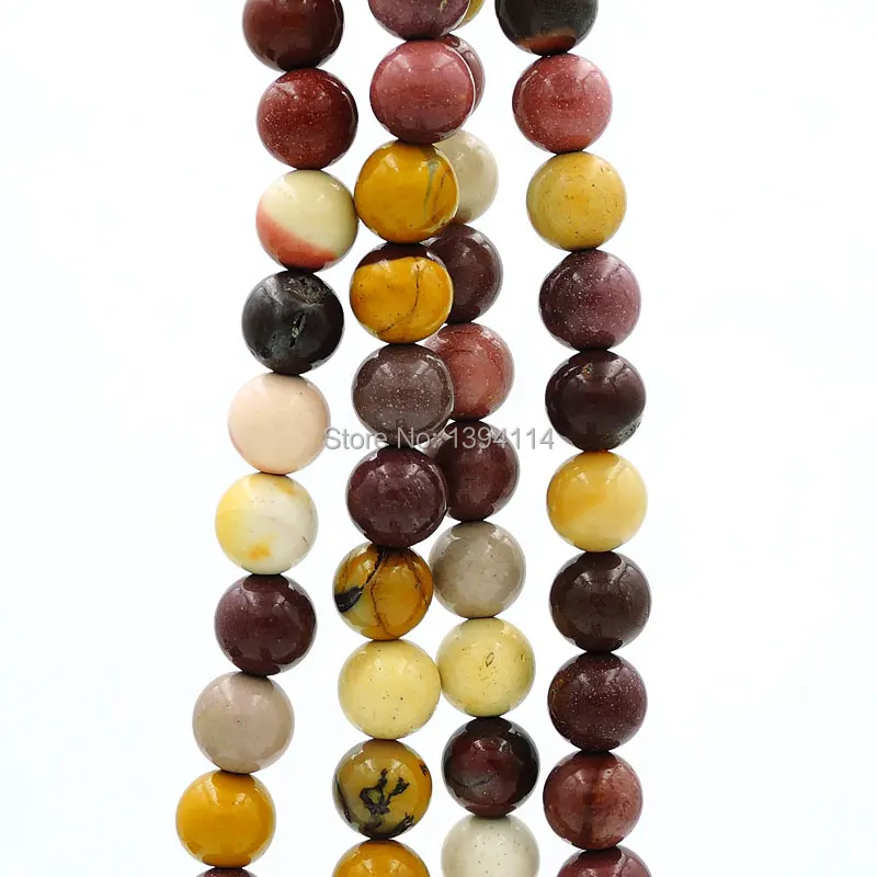 

Natural Madagascar Jasper Round Beads Strand For Making Bracelets Or Necklaces Jewelry Approx 16 Inches