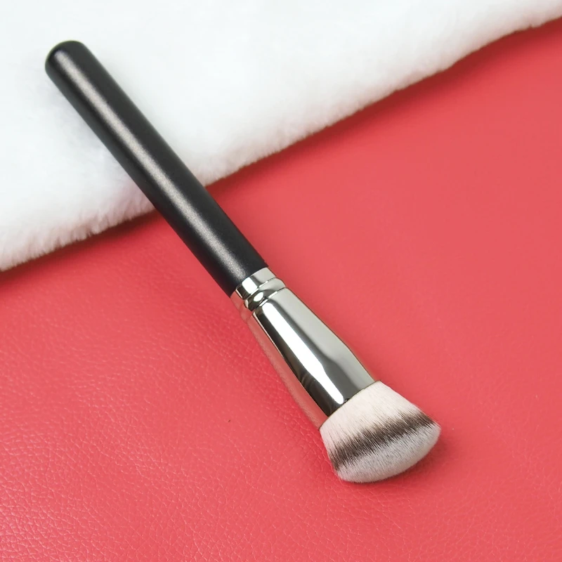 High Quality Wood Copper Handle #170 Angled Round Head Foundation Brush Contour BB Cream Make up Brush #270S Concealer Brush