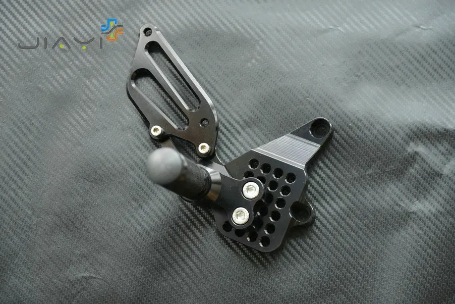 CNC Billet Motorcycle Adjustable Rearset Foot Pegs Pedals Rest Rear set Racing For Ducati 749 999 748 916 996 998 S R Black