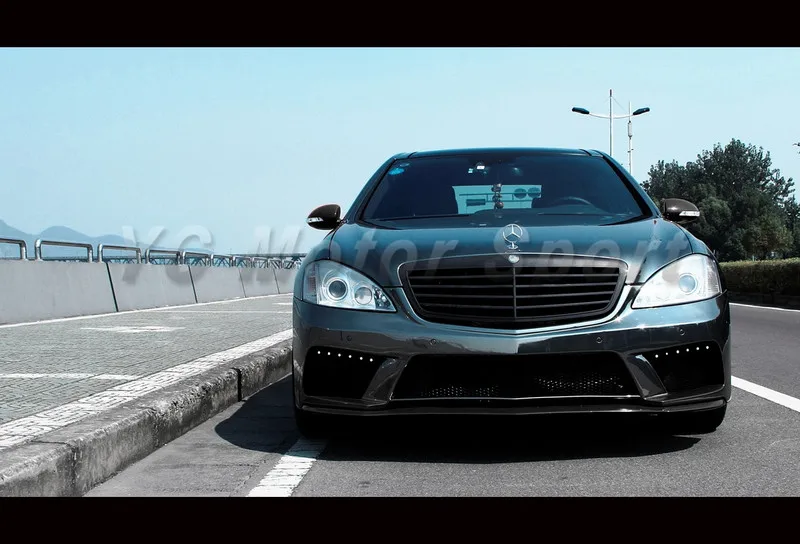 

Car Accessories FRP Fiber Glass BS Style Front Bumper Fit For 2007-2013 MB W221 S-Class Bodykits Front Bumper