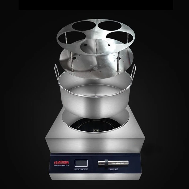 Коммерческая лапша плита из нержавеющей стали тип стола Лапша печь для приготовления пищи 5000 Вт Коммерческая лапша машина для приготовления пищи SMK-TSZML01