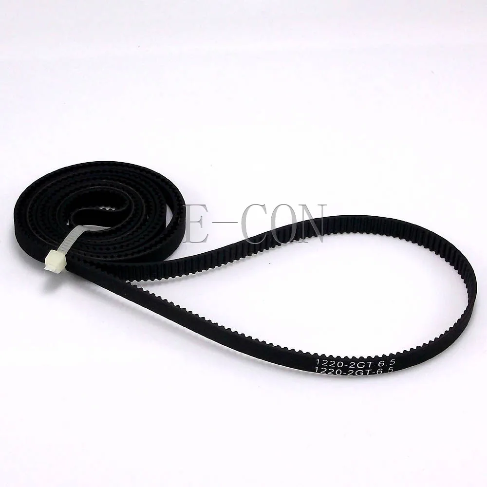 10pcs/lot 1220-GT2 Loop Timing Belt Width 6mm GT2 Belt Rubber Fiberglass Inner Length 1220mm 610 Teeth for GT2 Timing Pulley