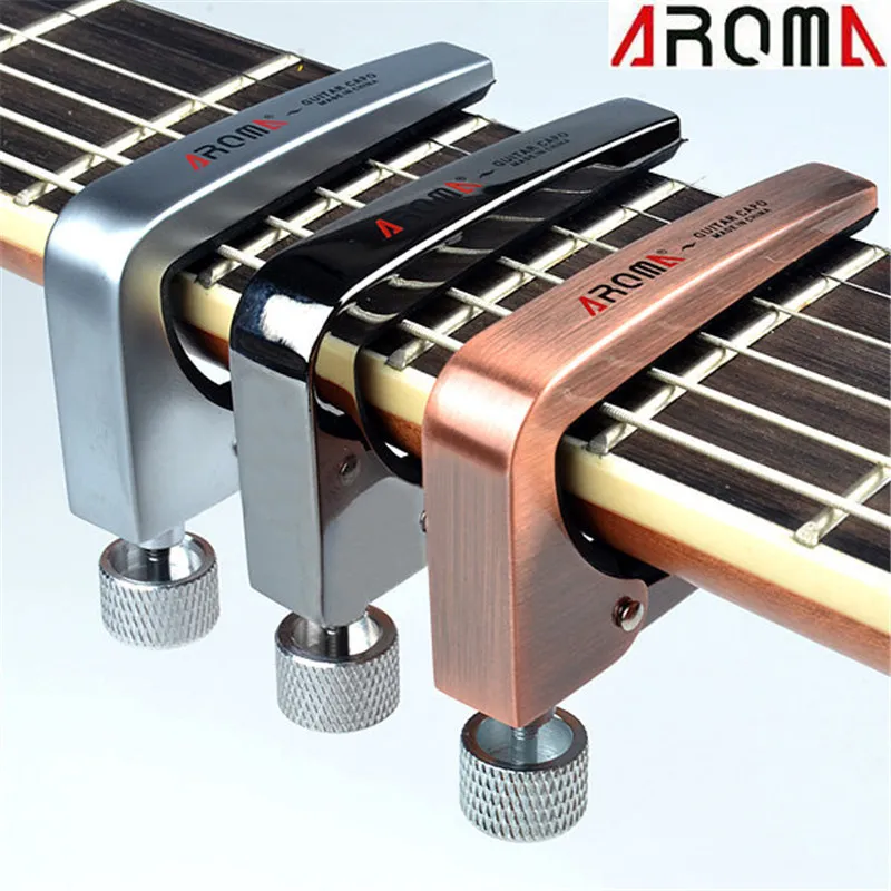 Aroma Acoustic electric aroma guitar capo guitarlele capo capotraste  screw adjusting high qualified glossy finish