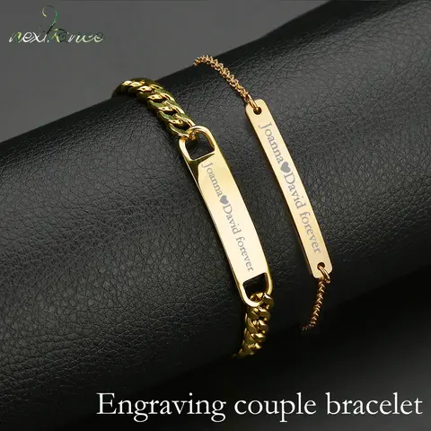 Custom Couple Bracelet Stainless Steel nextvance