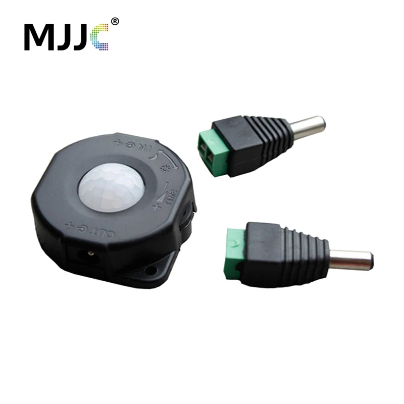 12V Motion Sensor Light Switch 5V 12V 24V 5A Movement Sensor Motion Automatic Infrared Timer Detector PIR Switch Photoswitch