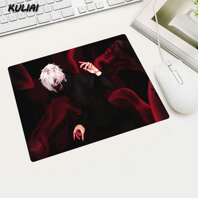 XGZ 2018 New TokyoGhoul Gaming Mouse Pad Notebook PC Computer Mat Size for 18x22cm 20x25 25x29cm Small Players Mousepad Mats