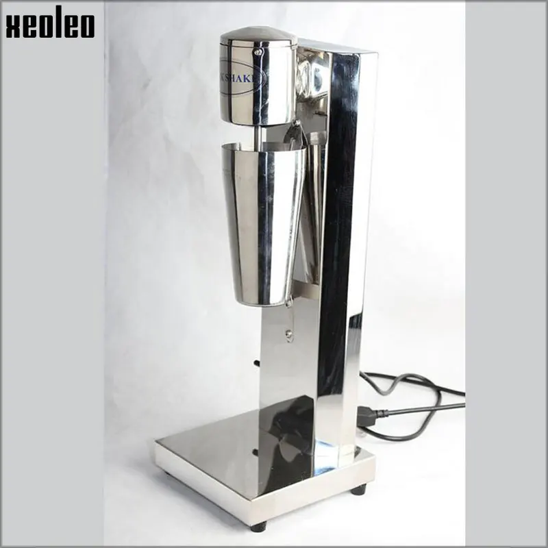 Xeoleo Commercial Milk shake machine Stainless Steel Milkshaker machine 18000rpm Bubble Tea stirring machine Milk cream Mixer