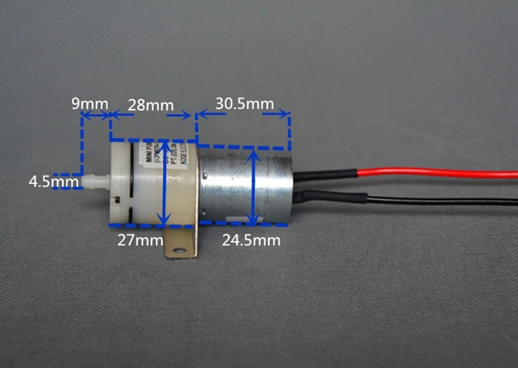 370 Micro Air Pump 3-12 V Oxygen PumP Increases Oxygen Tank Device Aquarium Oxygen Pump