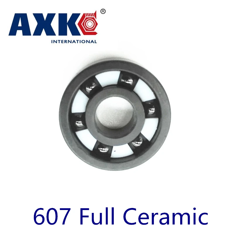 

2023 Top Fashion Sale Axk 607 Full Ceramic Bearing ( 1 Pc ) 7*19*6 Mm Si3n4 Material 607ce All Silicon Nitride Ball Bearings