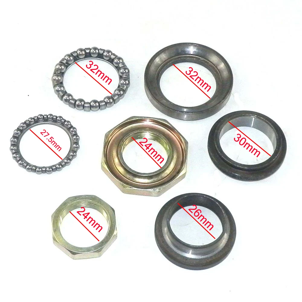 Steering Head Stem Bearings For Baron Retro Scooter Lance Vintage 150cc ZN150T-E