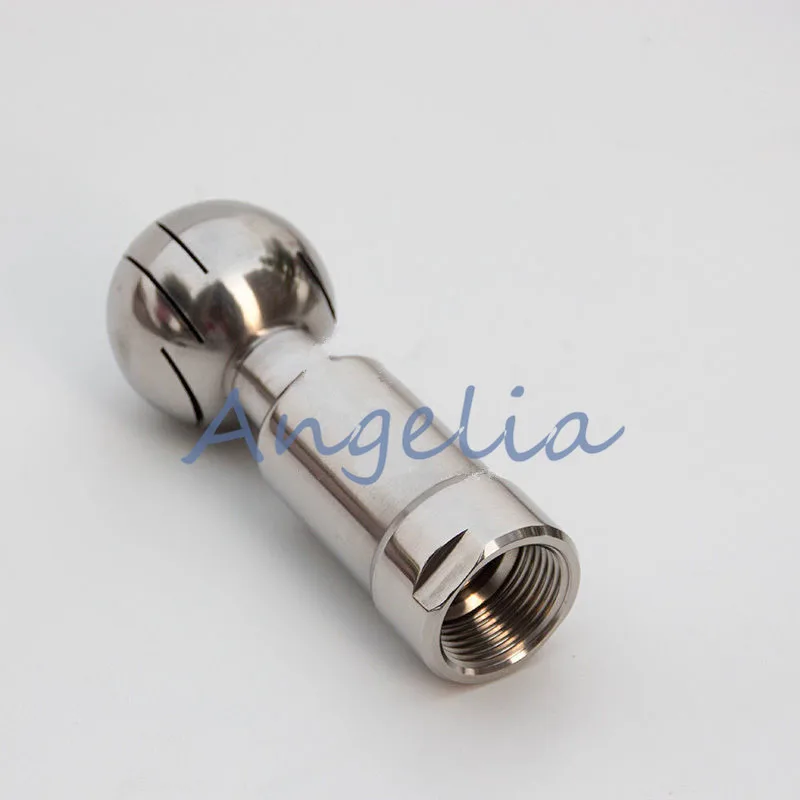 

DN25 1 "BSP из нержавеющей стали 316 с внутренней резьбой, чистящая головка, санитарный вращающийся шарик-распылитель