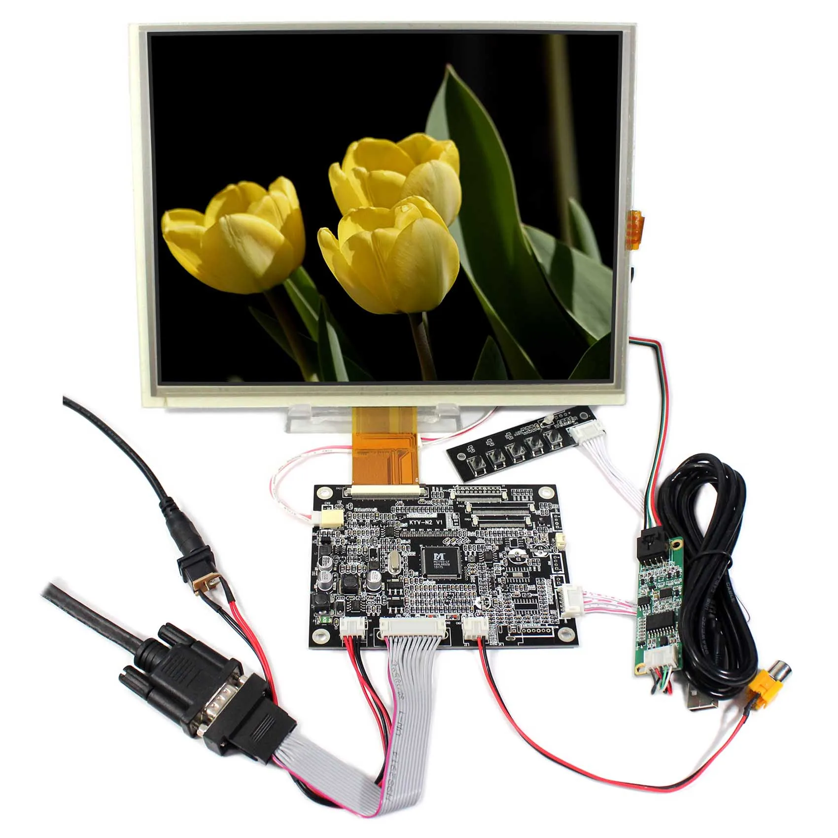 10.4inch 800x600 LSA40AT9001 LCD With Touch Panel VS104TP-A2+VGA AV LCD Controller Board KYV-N2 V1