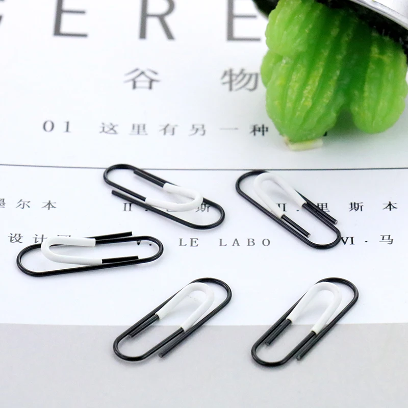 TUTU Silica gel Material mini Shape Paper Clips Gold Funny Kawaii Bookmark Office Shool Stationery Marking Clips H0014