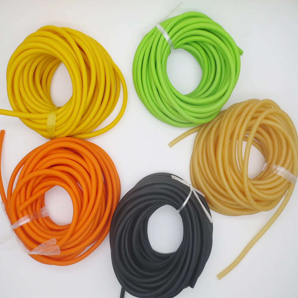 10M Packed  Size 3060  Natural Rubber Band Latex Tube Pull Rope The Latex Tubes Tourniquet Rope Elastic Rope