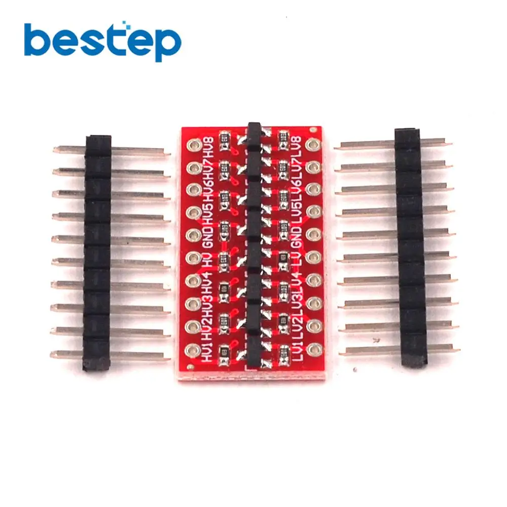 8-bit Bidirectional Voltage Level Shifter High Speed Full Duplex Bidirectional Level Shifter Module Connector