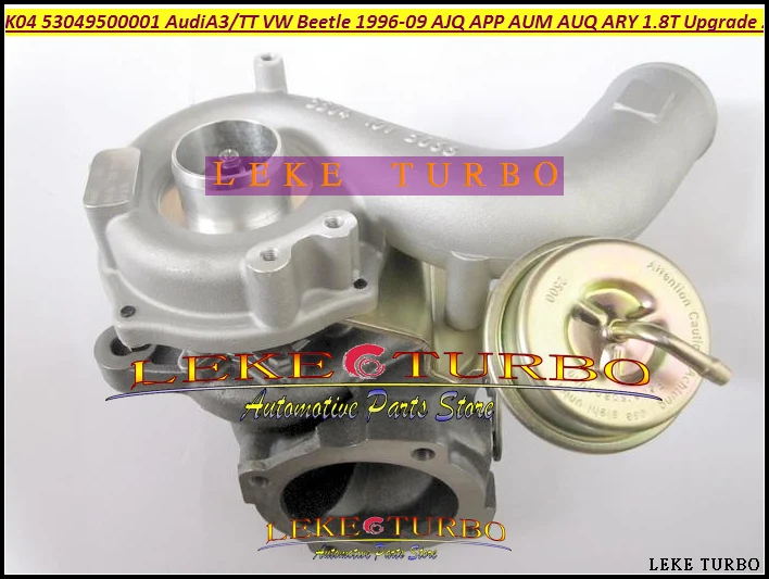 K04 53049500001 Turbo Turbocharger For AUDI A3 TT For Seat IBIZA VW Beetle 96-09 AJQ APP AUM AUQ ARY 1.8T Upgrade 1.8L-5V 220HP