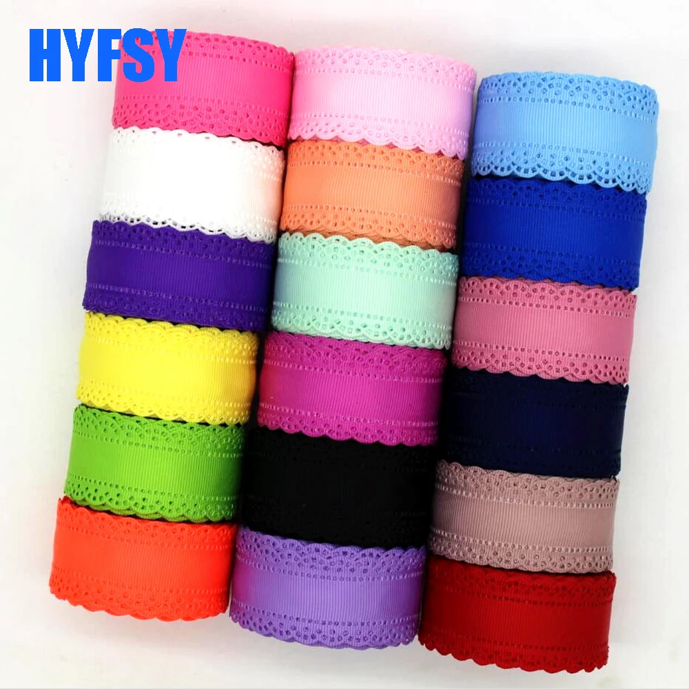 10 Yards 30mm Lace Ribbon DIY Gift Wrapping Headwear Handmade Materials Tape Grosgrain Ribbons For Bows