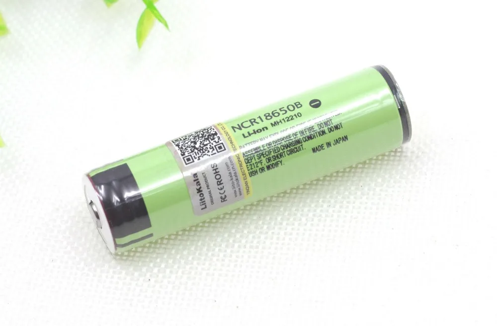 Liitokala New Original NCR18650B 3.7 V 3400 mAh +protection 18650 rechargeable lithium battery with PCB mobile power Battery