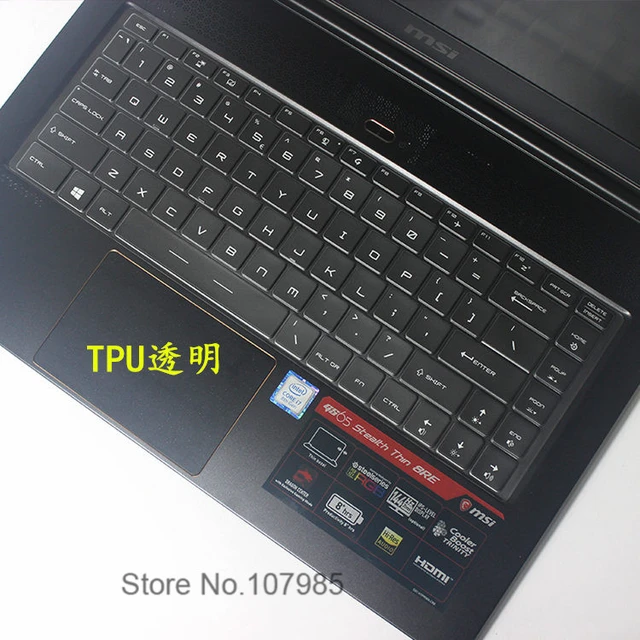 For 15.6 MSI GS65 GS 65 GF63 GF 63 8RE 014CN P65 Stealth Ultra thin 15.6 Soft TPU Keyboard Protector Skin Cover Gaming Laptop AliExpress 7