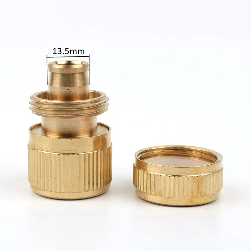 Garden brass quick connector 1/2