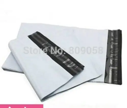 Free Shipping 20*34cm 100pcs White Express Bag Poly Mailer Mailing Bag Envelope Self Adhesive Seal Plastic Bag,More Tenacious