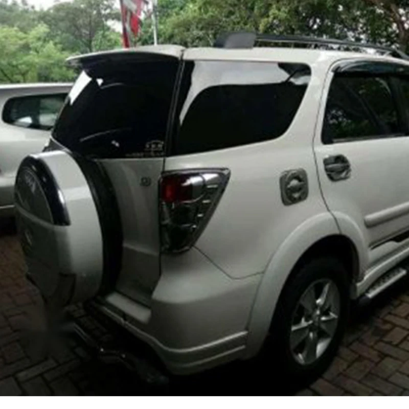 Picture 4: For toyota Rush spoiler 2007 2008 2009 2010 2011 2012 2013 high quality ABS Primer Rear window Spoiler by primer or DIY paint