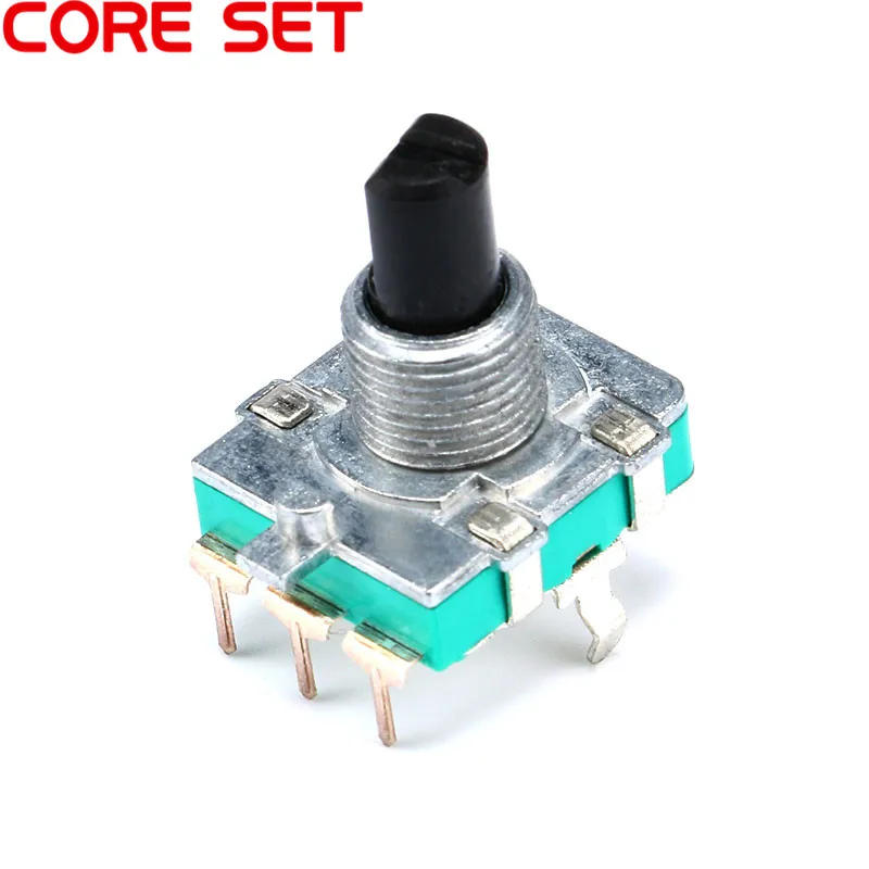 5 stks Audio Encoder 360 Graden Roterende Encoder EC16 E16 Codering 3Pin Handvat Lange 15 MM