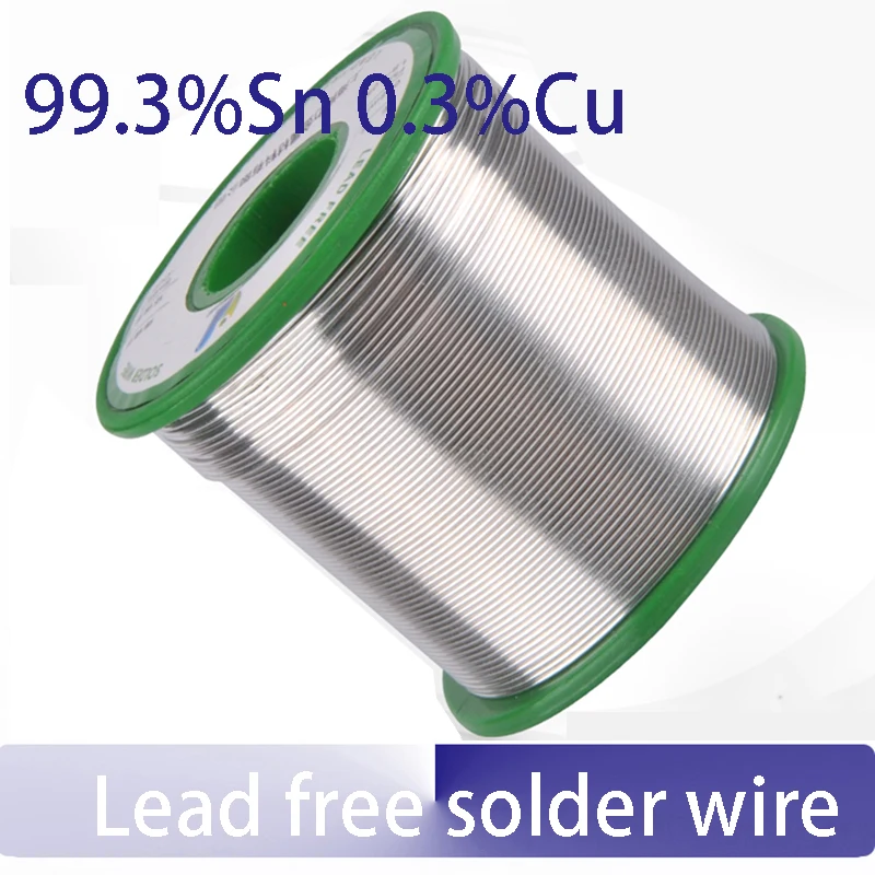 

450g/roll Lead free solder wire Environmental protection soldering wire 99.3% Sn 0.3%Cu 0.5 0.8 1.0 1.2 1.5 2.3mm