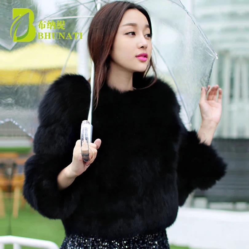 Women's Winter Jacket Faux Fur Coat Fashion Warm Stripe Style Female Short Jacket Coat Solid Color Plus Size Faux Fur Coat