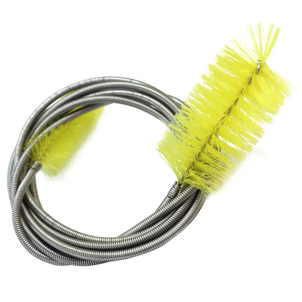 Aquarium Cleaning Brush for Water Filter, Pump Pipe, Air Tube Hose, Stainless Steel Flexible Accessories