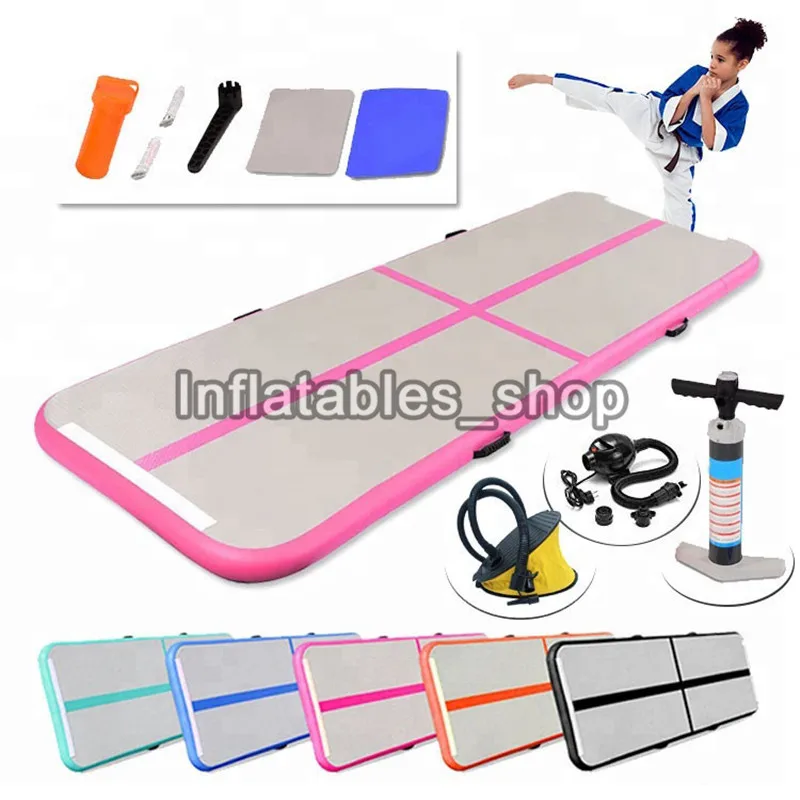 

1-3m Gymnastics Air Track Gym Yoga Wear-resistant Gym Mattress water yoga mattress for Home/Beach/Water yoga