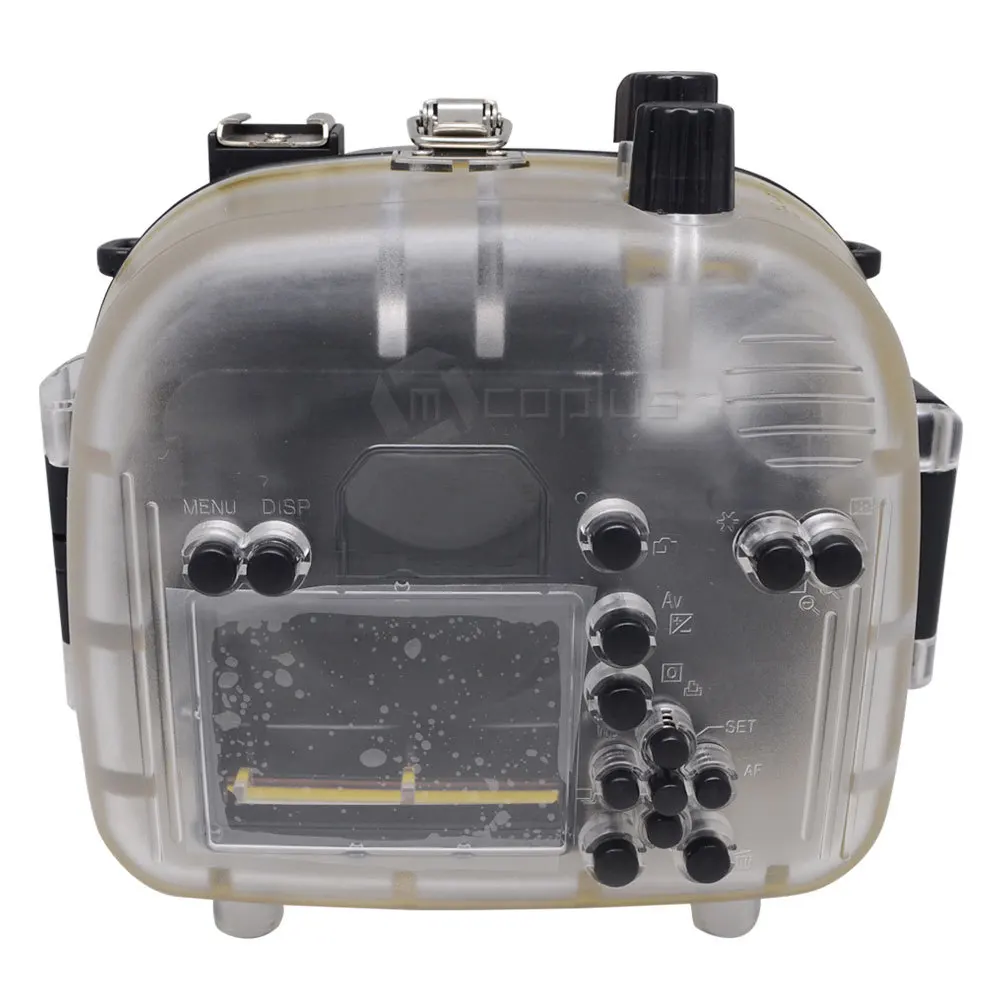 Underwater Waterproof Housing Case for Canon EOS 550D /Rebel T2i Can be used with 18-55mm Lens