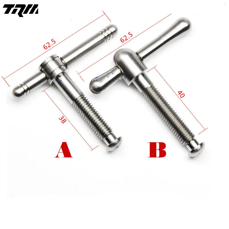 folding bike hinge clamp titanium C buckle for brompton Bike hinge clip titanium wrench ultralight