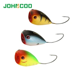 Floating EGG Bait Fishing Lure 50mm 13g Crank Bait Artificial Swim Bait Wobblers Fishing Popper Hard Bait with Single Hook