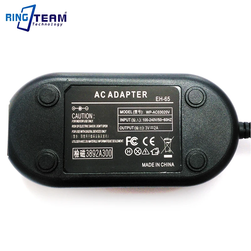 EH 65A EH65A EH-65A AC Power Adapter for Nikon Coolpix Digital Cameras L2 L3 L4 L5 L6 L11 L12 L14 L15 L18 L19 L20 L22 L24 L26