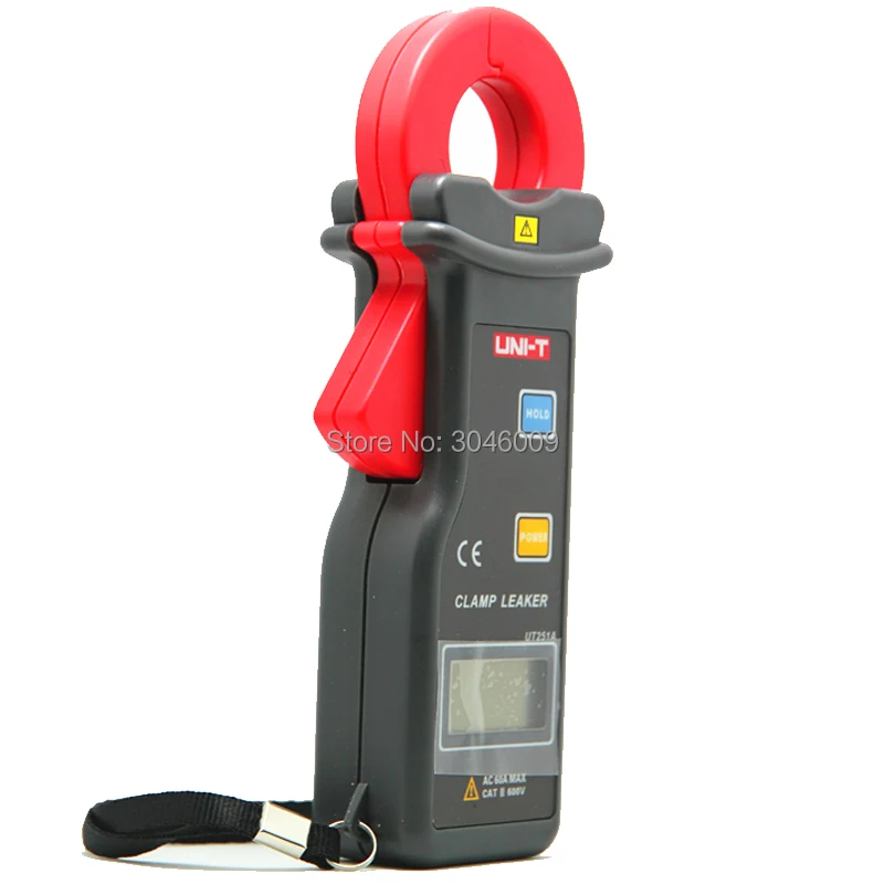 UNI-T UT251A high precision clamp leakage current meter 60A leakage ammeter data storage RS-232 transmission automatic shutdown