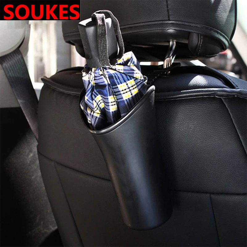 Car Umbrella Water Cup Storage Bucket For Alfa Romeo 159 Kia Ceed Rio Cerato Sportage Subaru Foreste Impreza Saab