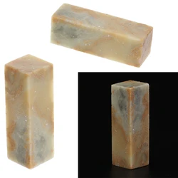 3 Pieces DIY Handcrafts Chinese Seal Carving / Chinese Chops - Chinese Seal Stamp - Natural Qingtian Stone