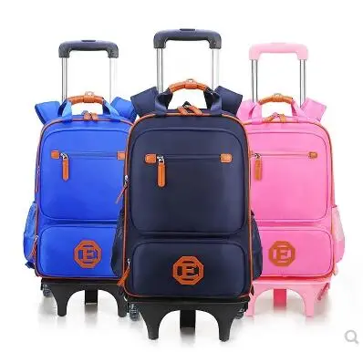 Kids Wheeled Backpack Children Travel Luggage Backpack Bag on wheels trolley backpack for School Girls Rolling Bag with wheels