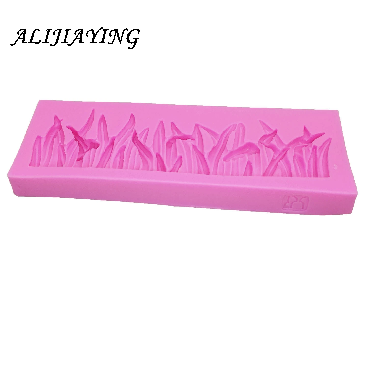 Sugarcraft forest grass silicone cake fondant mold cake decorating tools chocolate gumpaste molds Cake border decoration D0467