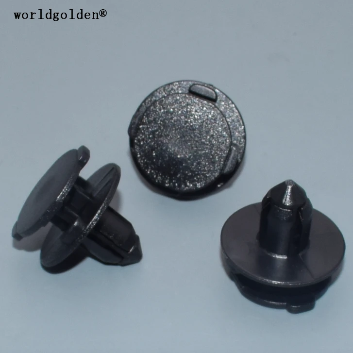 Worldgolden 100 шт Push-Type фиксатор для Nissan # 015532DR9A