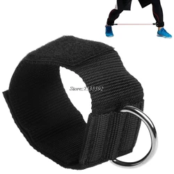 D-ring Ankle Anchor Strap Belt Multi Gym Cable Attachment Thigh Leg Pulley Strap Lifting Fitness Exercise Training Equipment