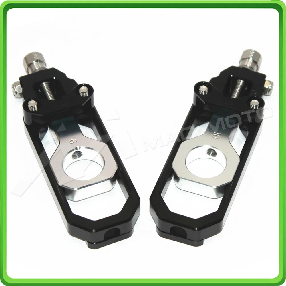 Motorcycle Chain Tensioner Adjuster fit for HONDA CBR 1000 RR CBR1000RR 2004 2005 2006 2007 Black & Silver