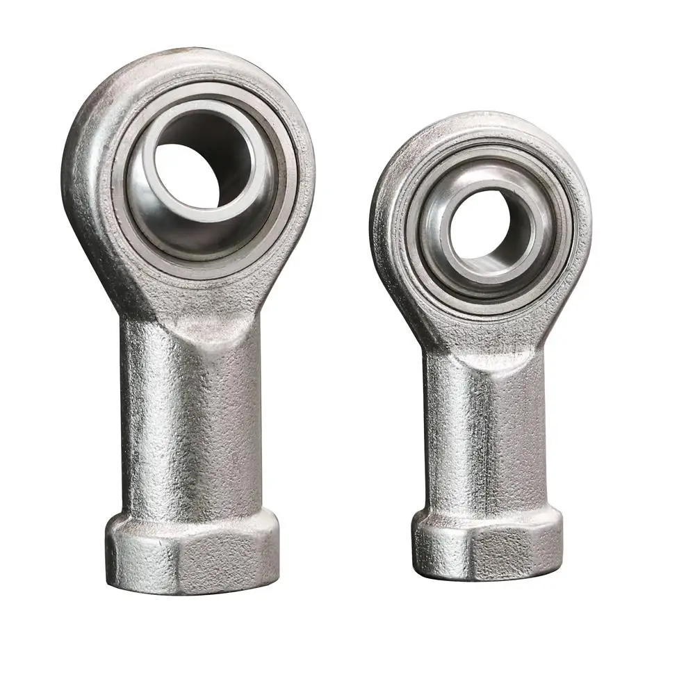 

4PCS SSI10T/K 10mm Bore Diameter Stainless Steel Rod End Bearing M10x1.5 Or M10x1.25 Thread Self-Lubricating Rod Ends