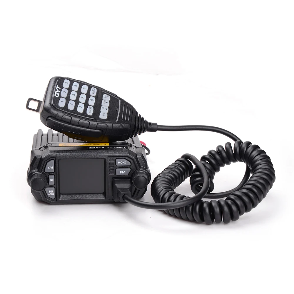 100% Original QYT KT-8900D Car Radio 200 Channels VHF/ UHF FM Vehicle Mounted Radio Transceiver Walkie Talkie