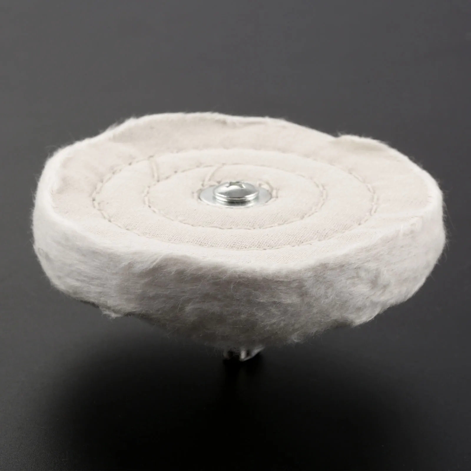 DRELD-accesorios Dremel para pulido de tela, mopa, cepillo, taladro, almohadilla de rueda de pulido, vástago de 100 "para joyería de Metal, 1 unidad, 1/4mm /4"