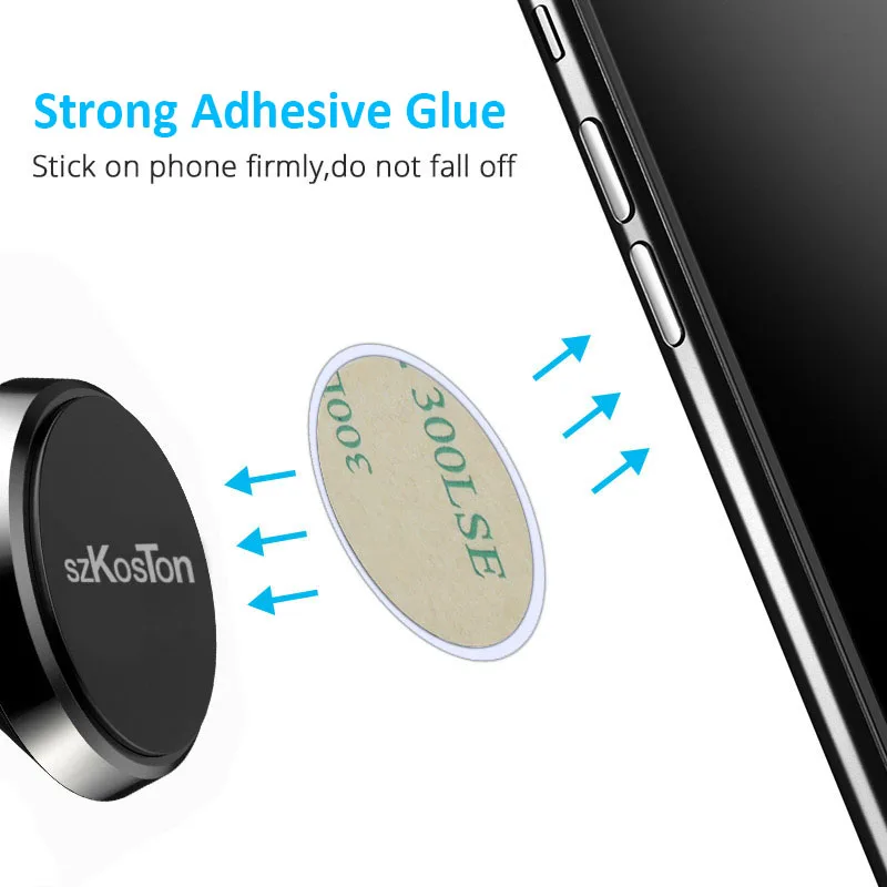 10pcs/5 teile/los Metall Platte disk eisen blatt Für Magnet Auto Handy Halter Metall eisen Platte Für magnetische Auto Telefon Halter