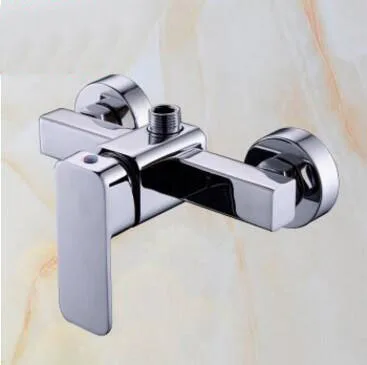 

Bathroom contemporary shower faucet chrome, Brass single handle wall mounted shower faucet, Copper shower faucet mixing valve