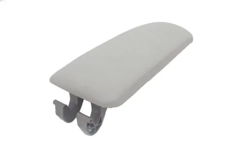 Armrest Cover Lid Grey Leatherette for AUDI A4 B7